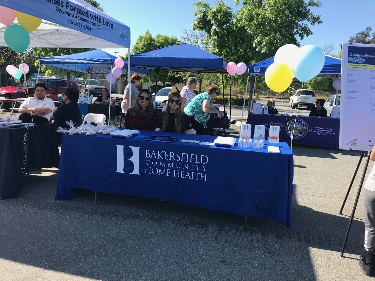 Bakersfield Community Health Care covered table